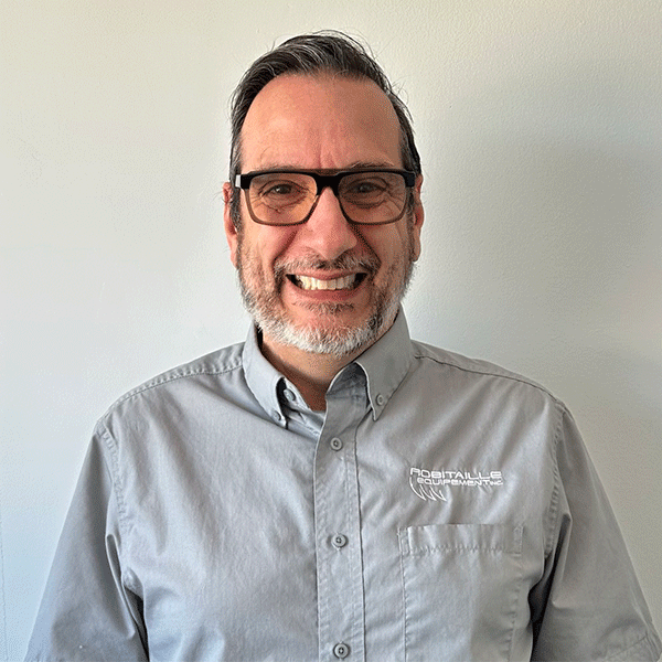 Claudio Ambosi, employé chez Robitaille Équipement